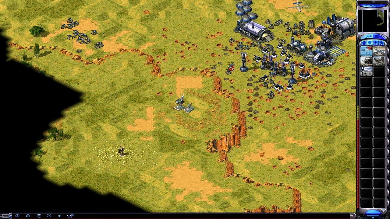 Taking on all the AI with paratroopers only