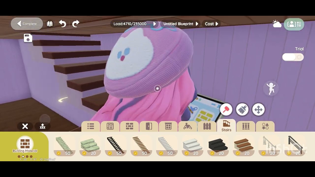 Heartopia how to build a staircase/home from scratch.