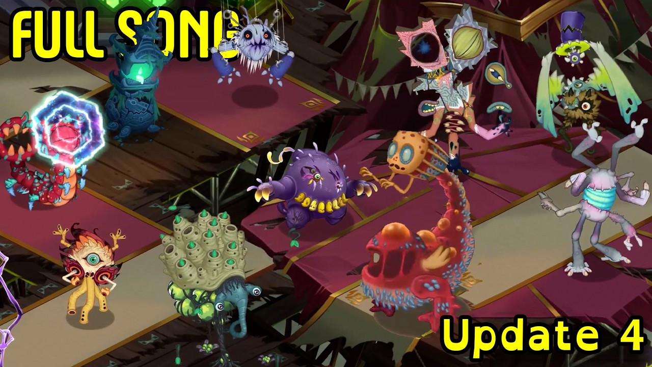 Minor Paironormal Carnival Update 4 Full Song + Minor Galymph (My Singing Monsters)