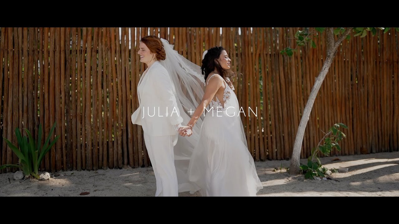 Blue Venado Riviera Maya Wedding | Julia + Megan | Riviera Maya Wedding Highlights