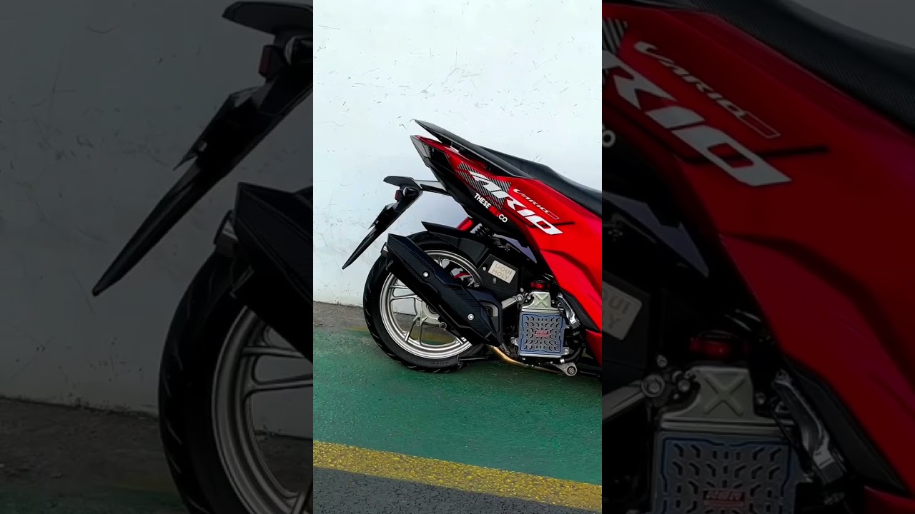 HONDA CLICK 125 RED HONDA VARIO 125 RED #click125i #variomodifikasi #music #music #viralvideo