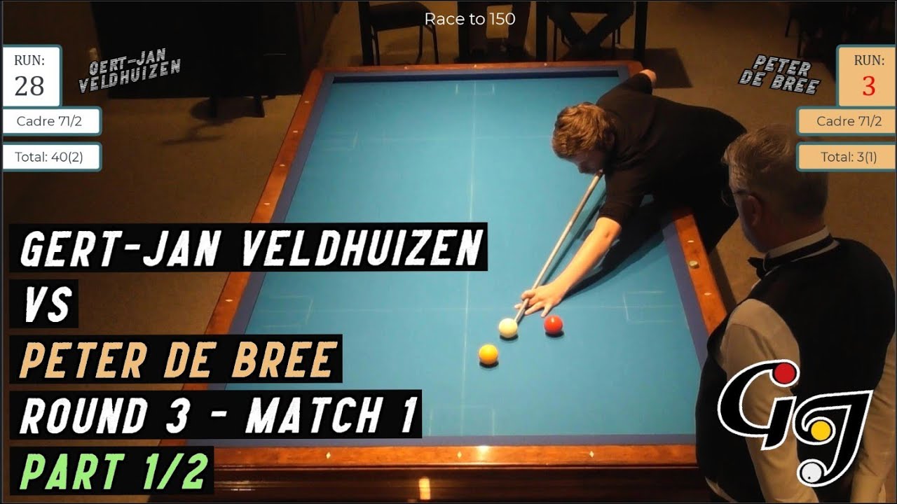 GERT-JAN VELDHUIZEN VS PETER DE BREE | Eredivisie Topteam 2024/2025 Ronde 3 Match 1 | DEEL 1/2 | GJB