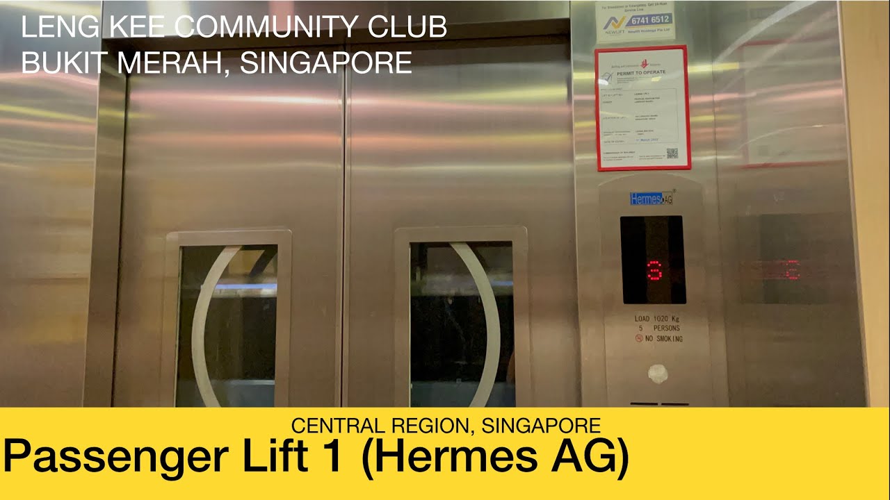 Leng Kee Community Club || Hermes AG Elevator (Passenger Lift 1)