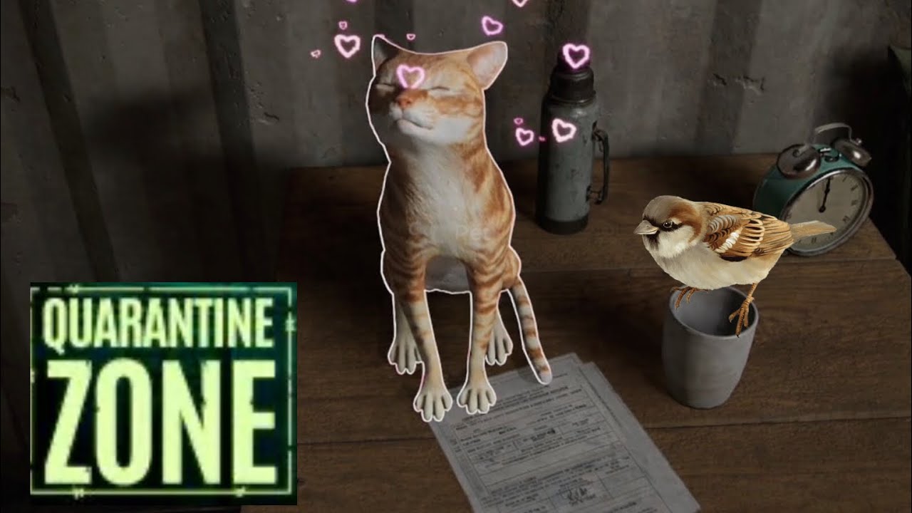 Quarantine Zone: The Last Check-Зомби кот ? Сейчас узнаем 