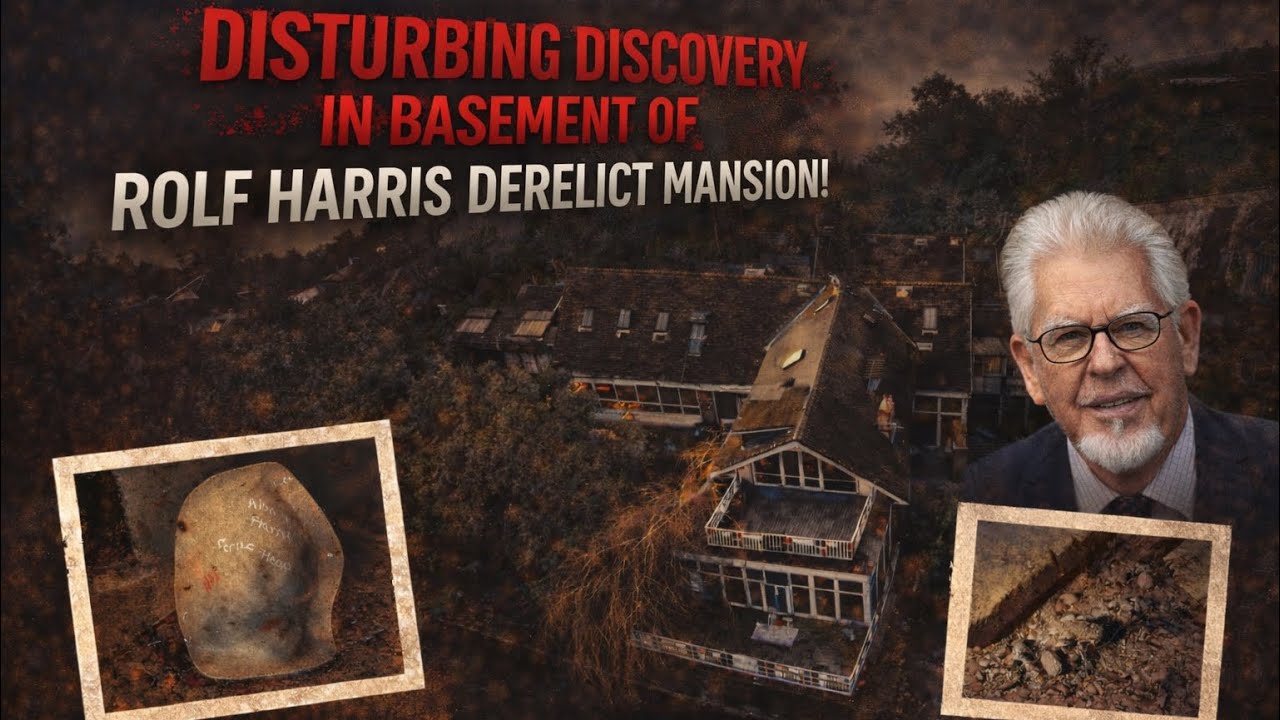 I Explored Rolf Harris &pound;4 million Derlict Mansion, And Made A Shocking Discovery In His Basement! 