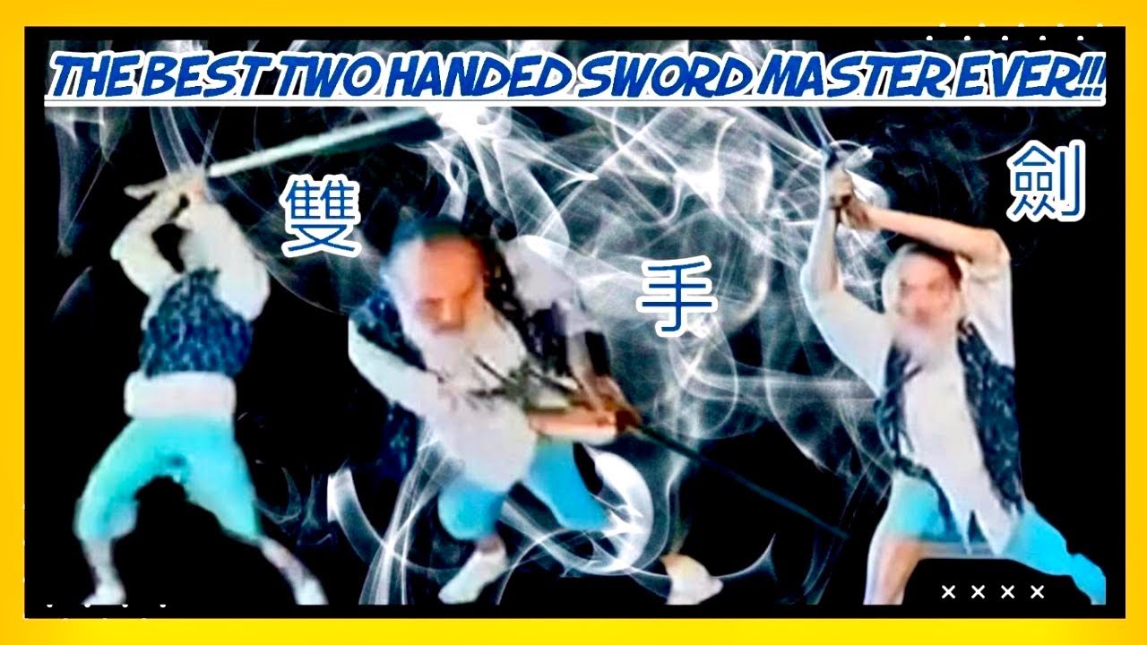 The Best Two Handed Sword Master Ever #sword #swordsman #yuchenghui
