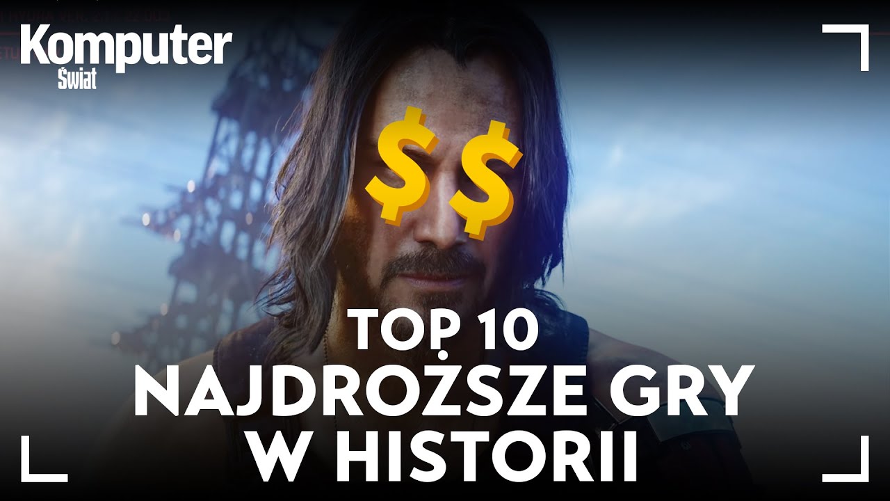 Cyberpunk kosztował KROCIE – 10 najdroższych gier wideo