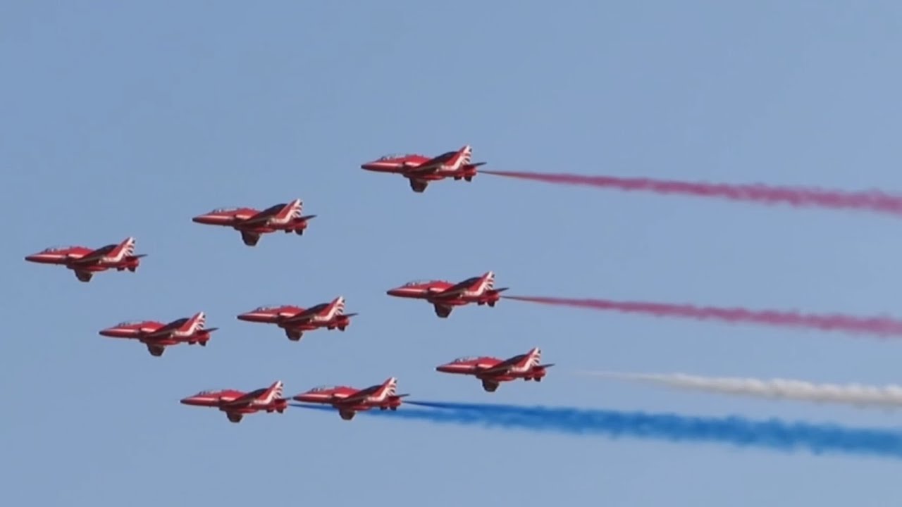 Airshow London 2024 - RAF Red Arrows