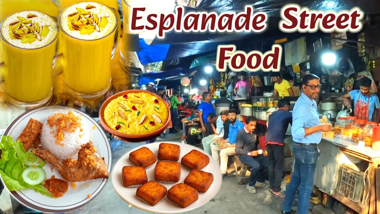 Esplanade Street Food| সকাল থেকে বিকেলের খাবার|Kolkata Street Food. 