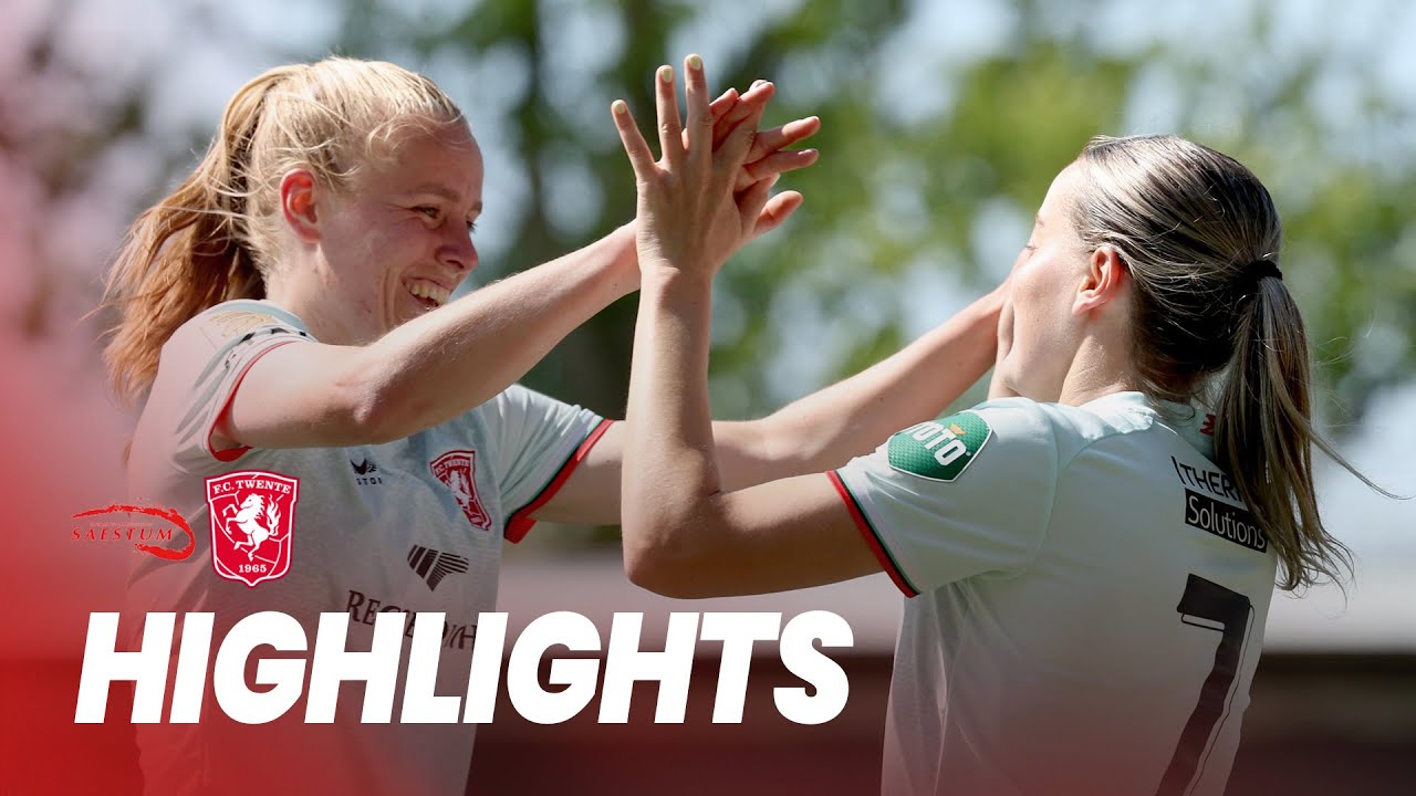 FC Twente VROUWEN plaatst zich voor BEKERFINALE | (12-04-2025) | Highlights