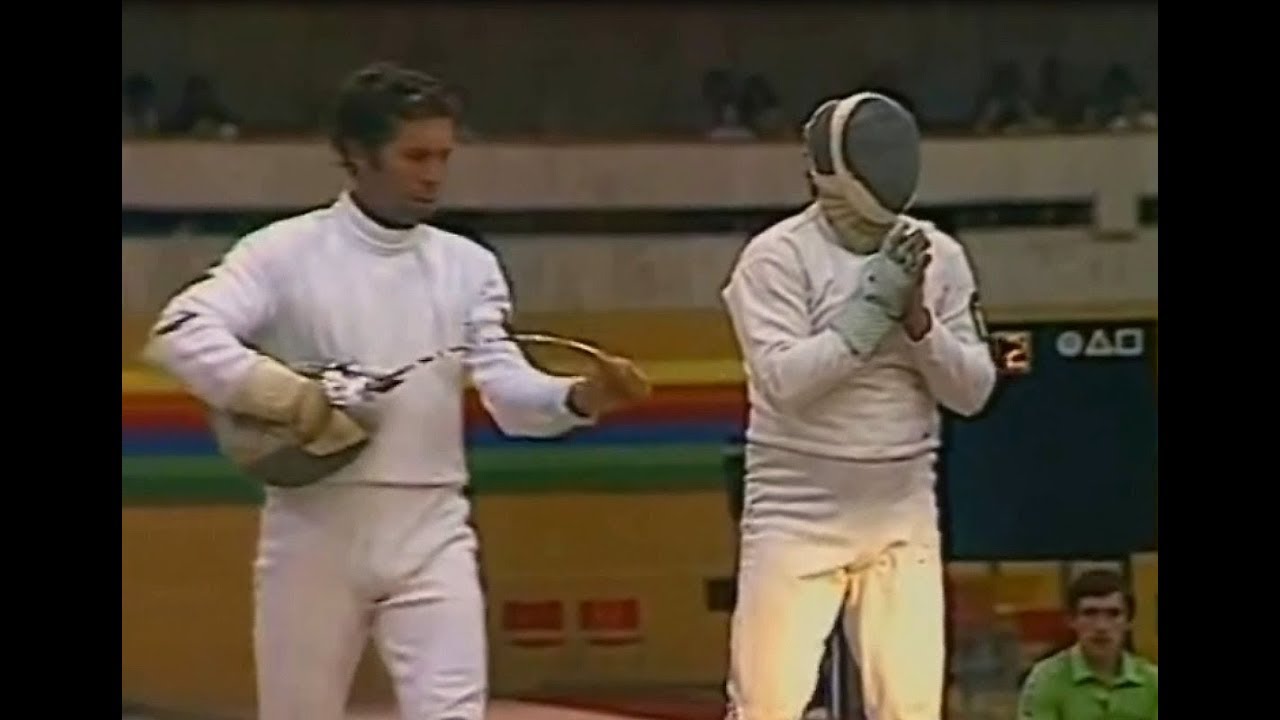 Sabre Fencing Team Final Olympic Games 1980 Moscow Highlights