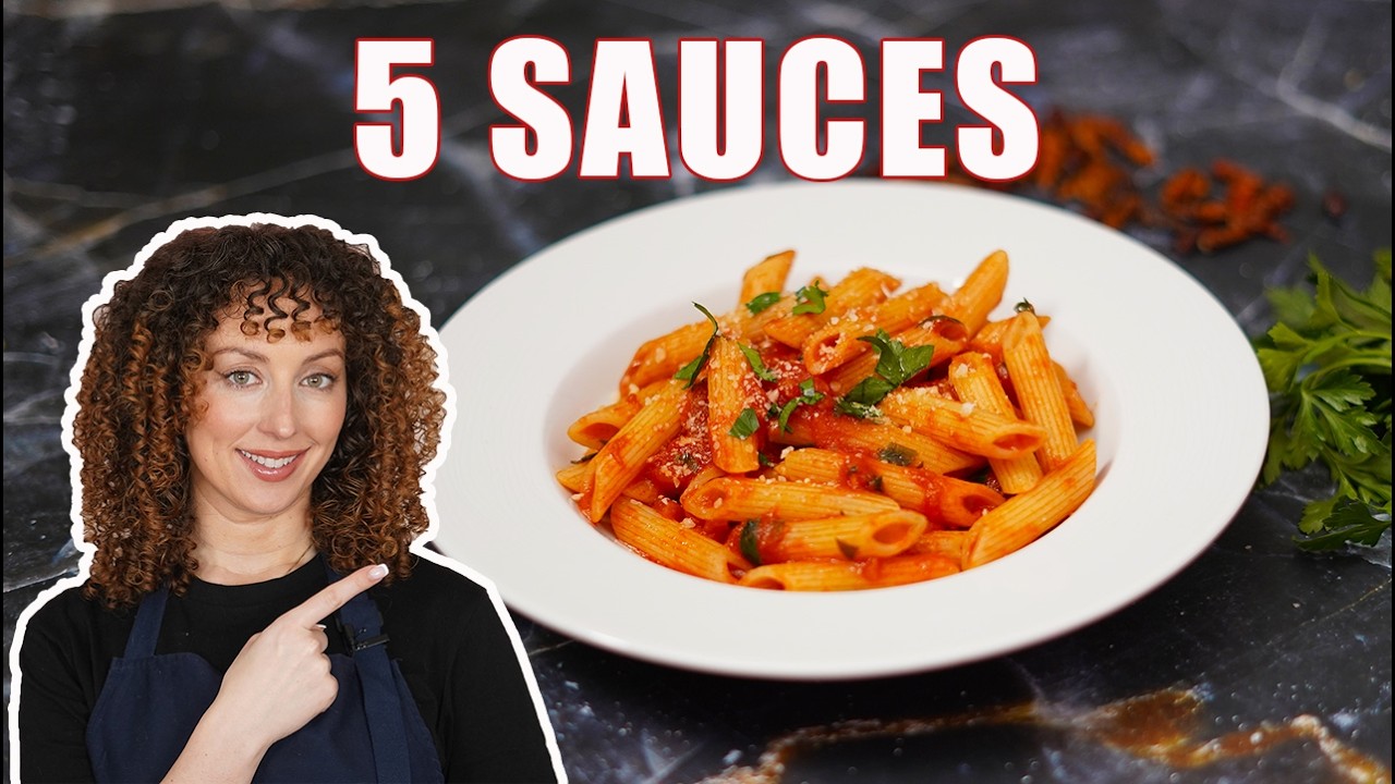 5 idées de sauces pour vos pasta