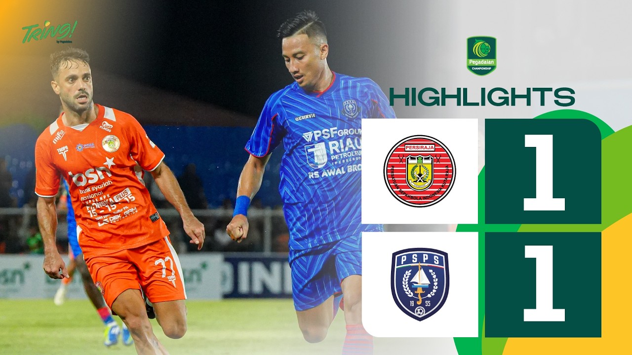 Highlight Pegadaian Championship 2025-26 | Persiraja Banda Aceh vs PSPS Pekanbaru | Pekan 19