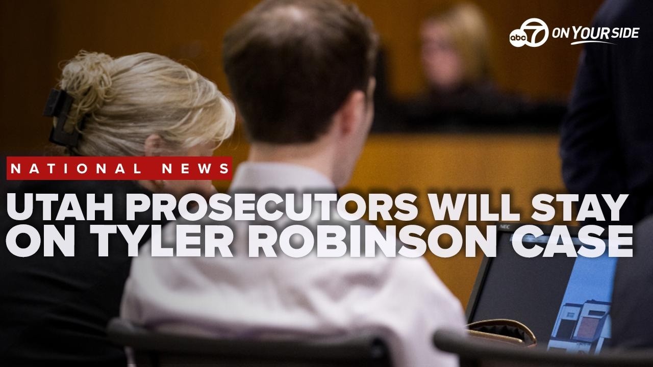 Utah prosecutors will remain on Tyler Robinson case, judge rules
