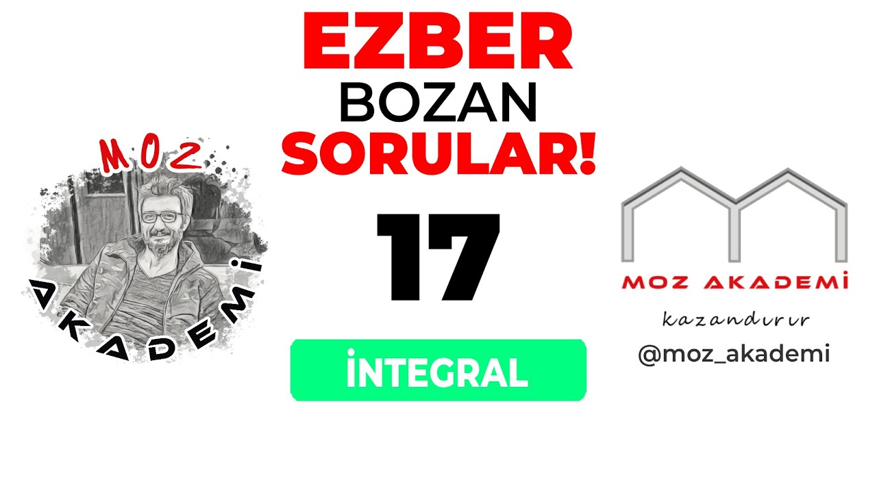EZBER BOZAN SORULAR!  İNTEGRAL..Pdf açıklama kısmında..