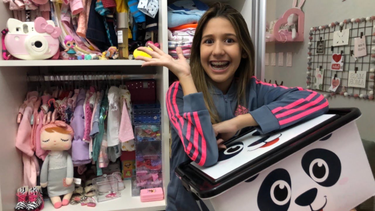 REORGANIZANDO o guarda roupa dos bebês reborn