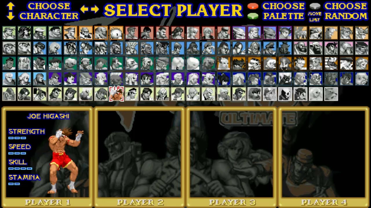 Final Fight LNS Ultimate V4.0 - All Characters - Hidden and Unlocked