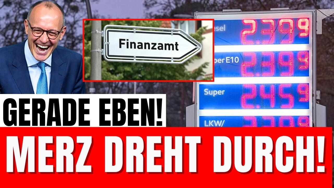 MERZ VERLIERT DEN VERSTAND: Billig Tanken Verboten! AfD Hatte wieder Recht