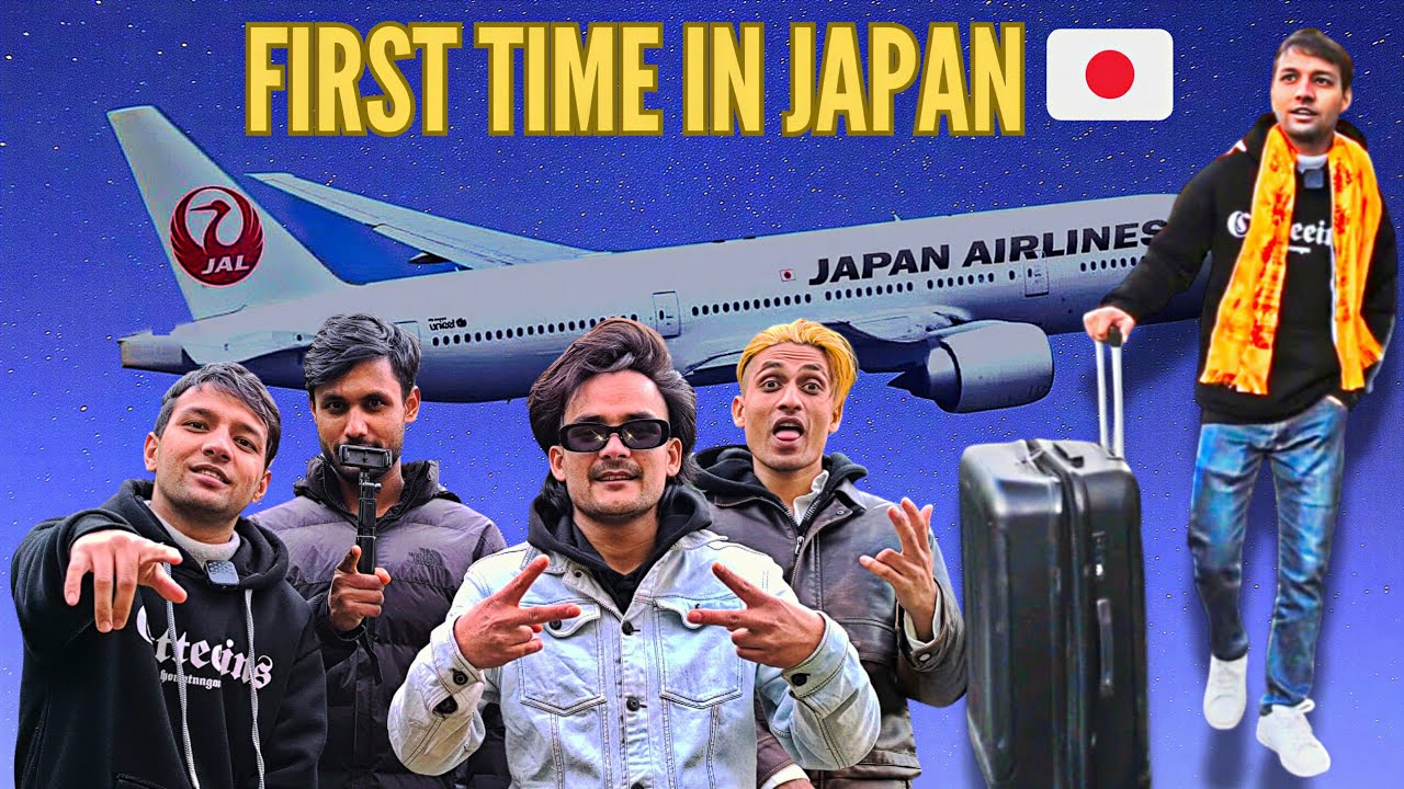 I Traveled to Japan for the First Time! ✈️😁 अब सेनपाई को हर्कत हेर्नुहोस् 🤣