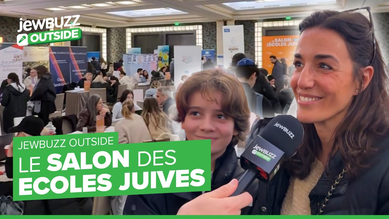 LE SALON DES ÉCOLES JUIVES 2025 | jewbuzz Outside