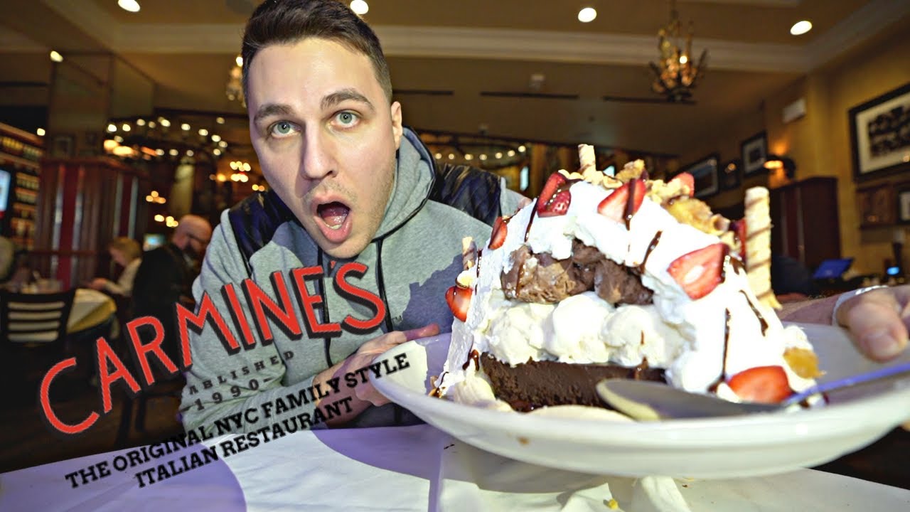 Carmine's Las Vegas ОГРОМНЫЕ ПОРЦИИ По-семейному!