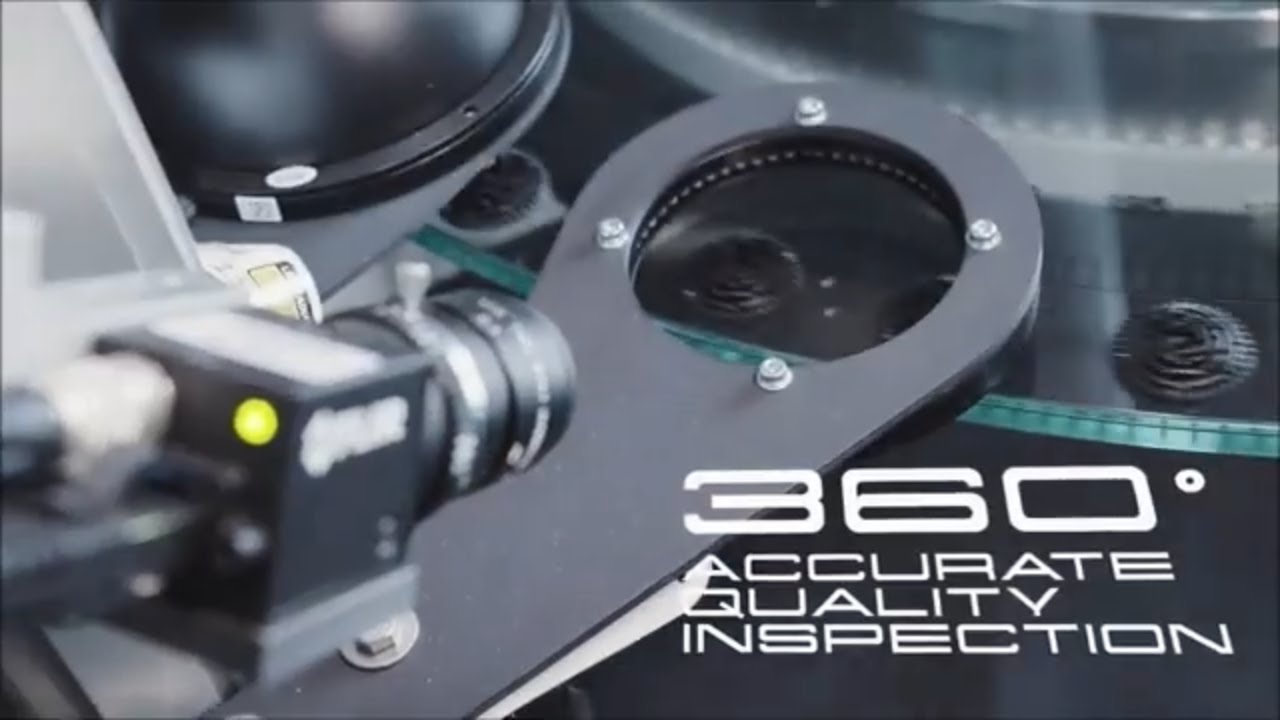 MK360™ Glass Disc Vision Inspection to Handle Plastic Moulding Components - RNA Automation Ltd
