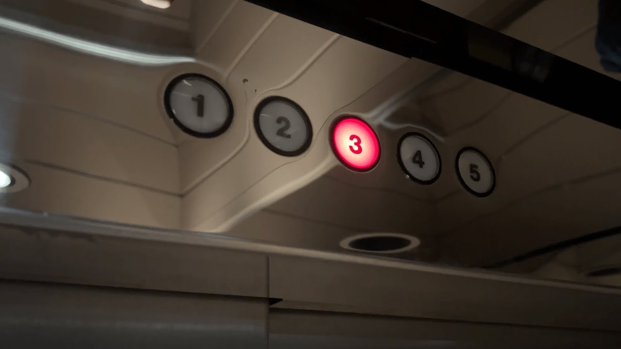Westinghouse AE Hydraulic Elevators (West) at 400 Galleria Officentre, Southfield MI