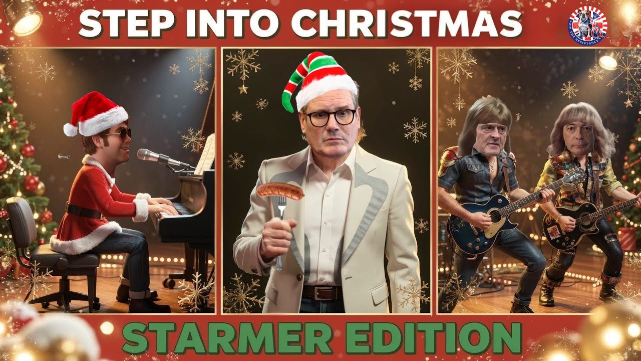 Шаг в Рождество. STARMER Edition: пародия на Элтона Джона 2025