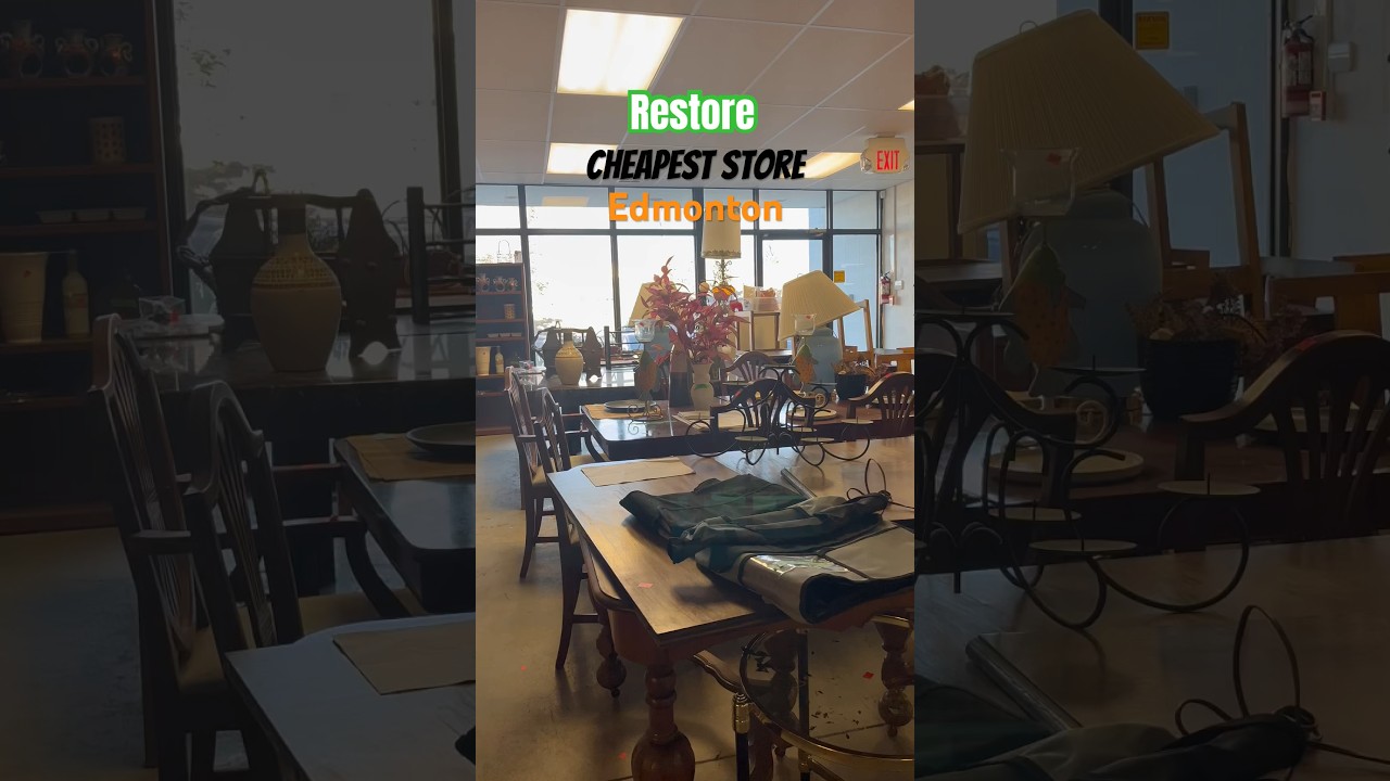 2nd hand furniture store in Canada #restore #furniture #cheapest #edmonton #canada