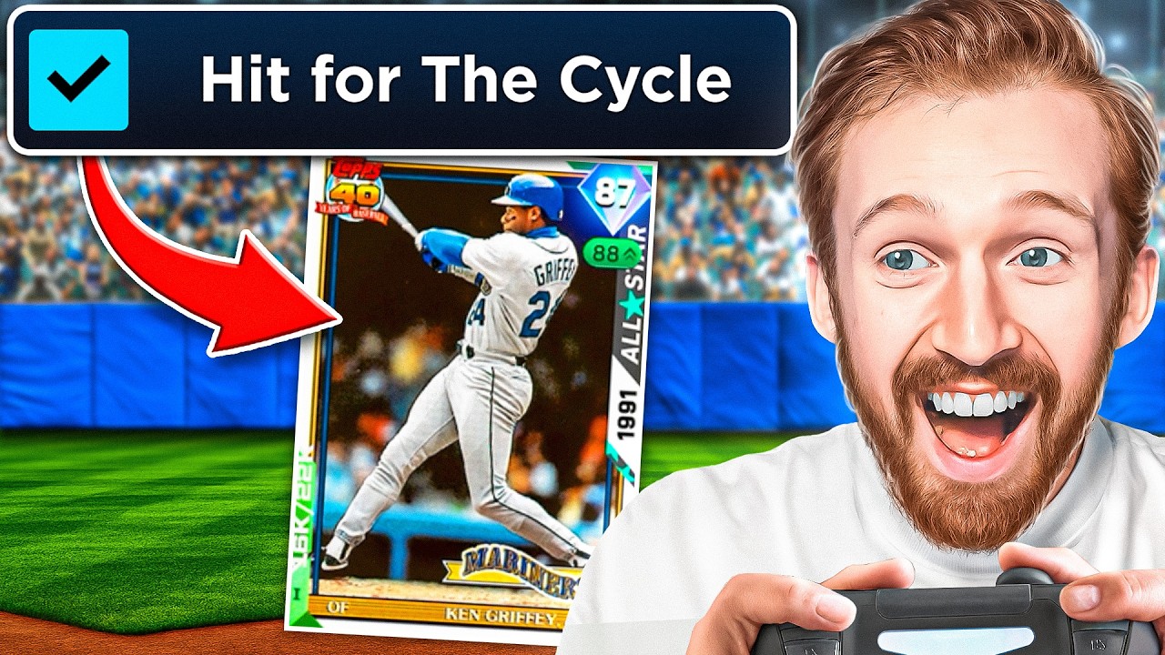 I Hit For The Cycle With Ken Griffey Jr