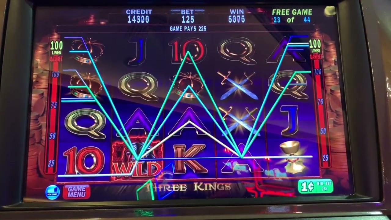 IGT Three Kings 44 Free Games! #slots #igtslots