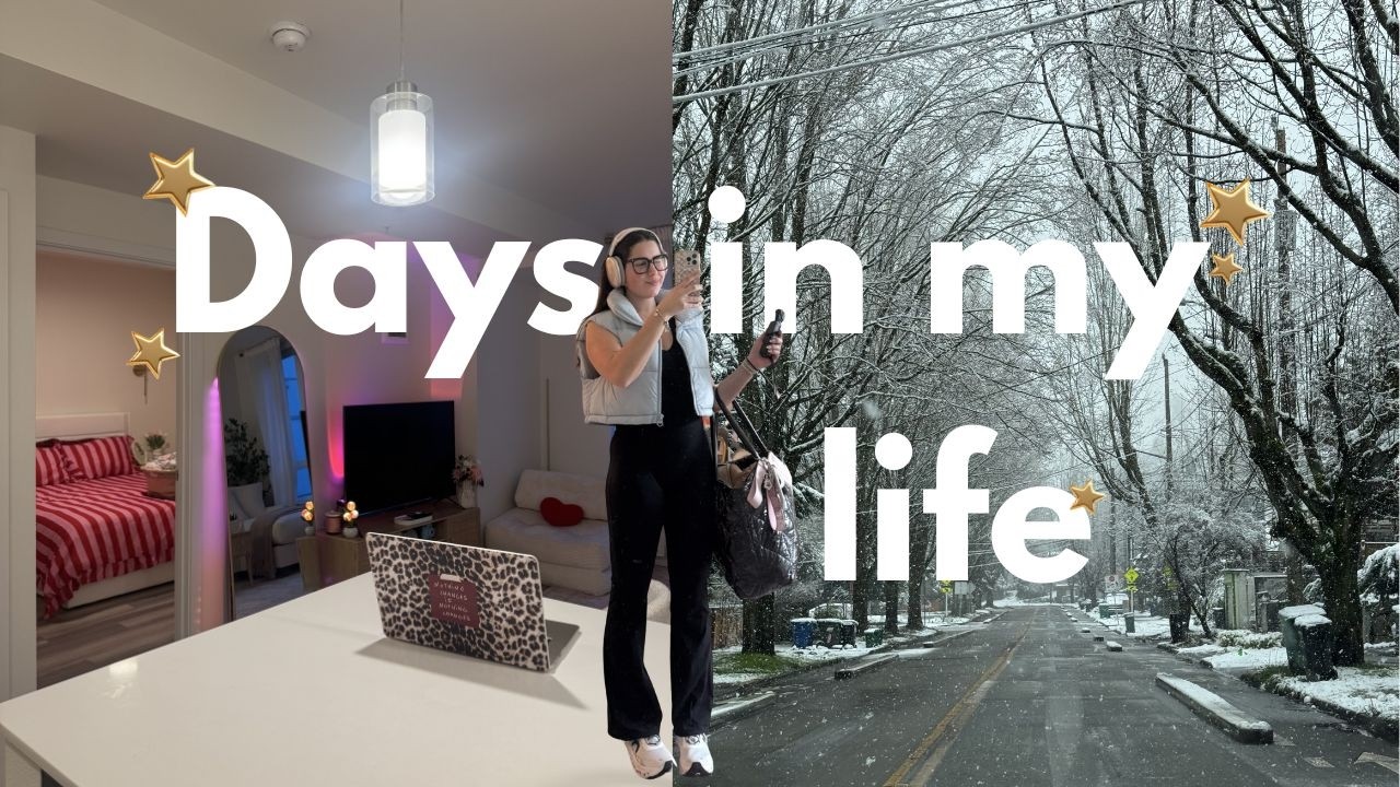 Nieve en Marzo???? // Varios días en mi vida🎀