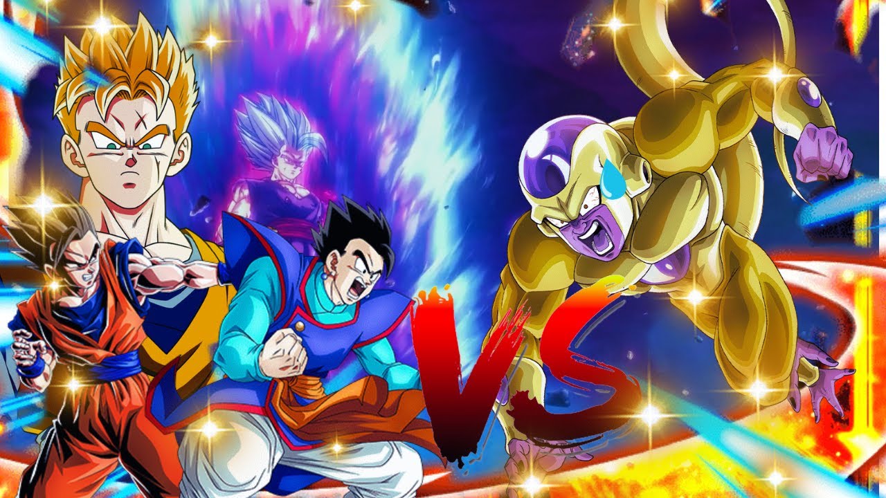 ALL GOHANS VS  GOLDEN FREEZER (Redzone)