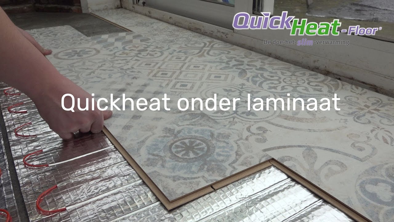 Quickheat-Floor onder laminaat