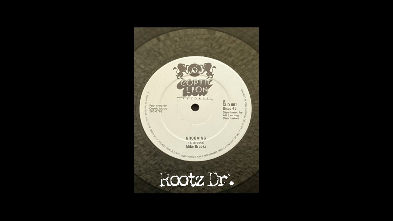 Mike Brooks - Grooving 12” Coptic Lion UK 1981