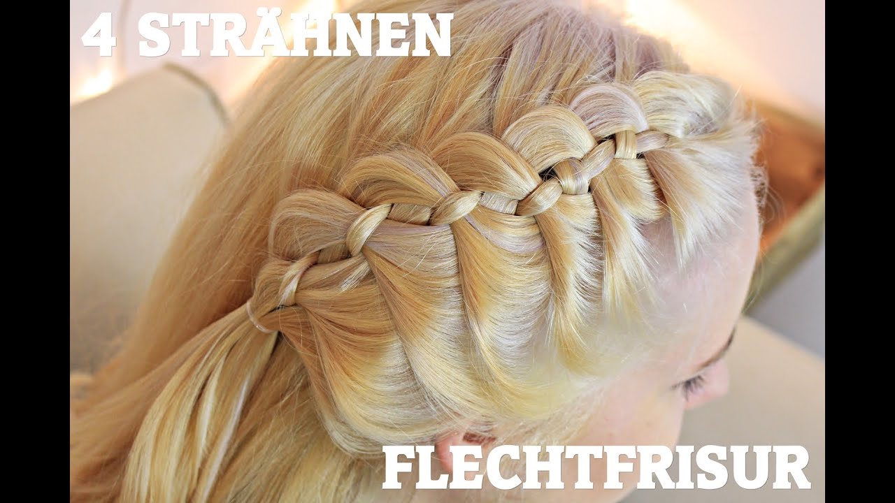 4 STRÄHNEN FLECHTEN