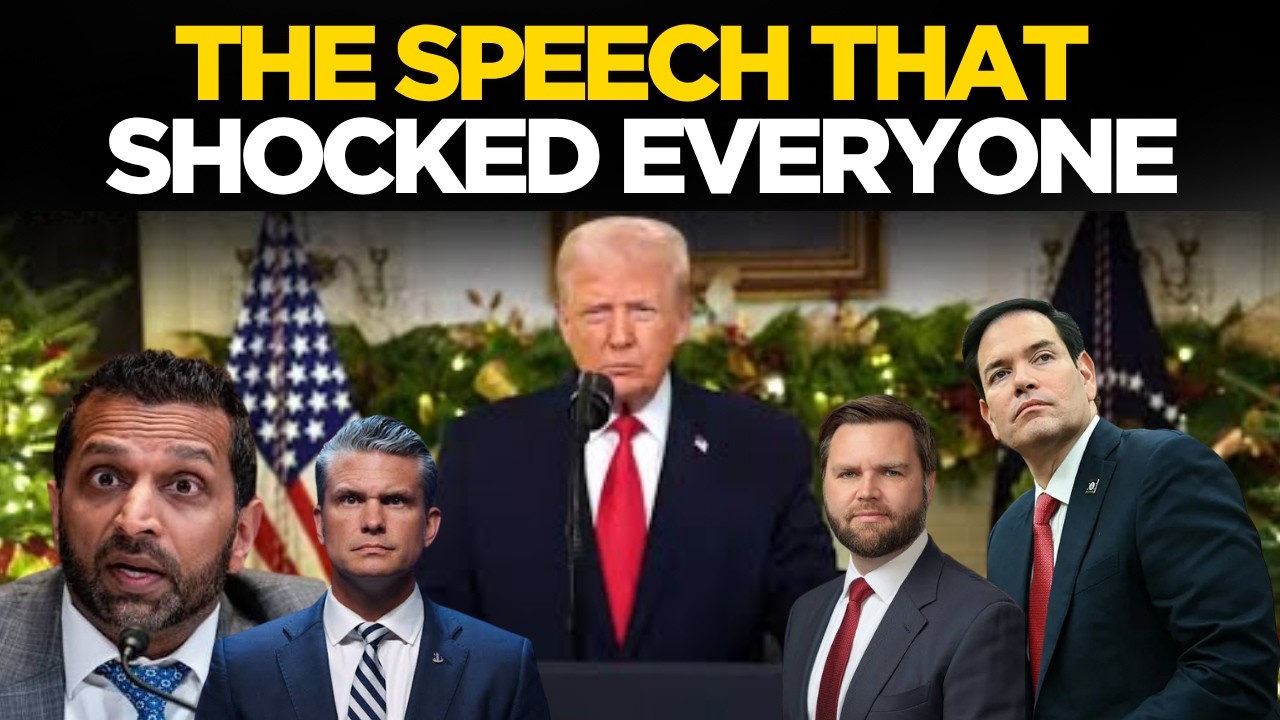 Trump Speech Live | US President Just Declare Emergency | Trump New Message To America | Kash Patel