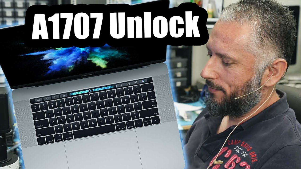 Сброс пароля EFI на Macbook Pro A1707 с помощью EEPROM