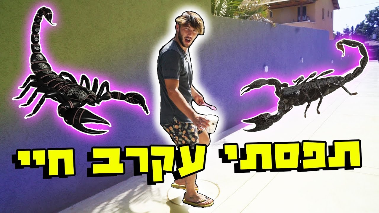סמולקין תפס עקרב חיי !!!