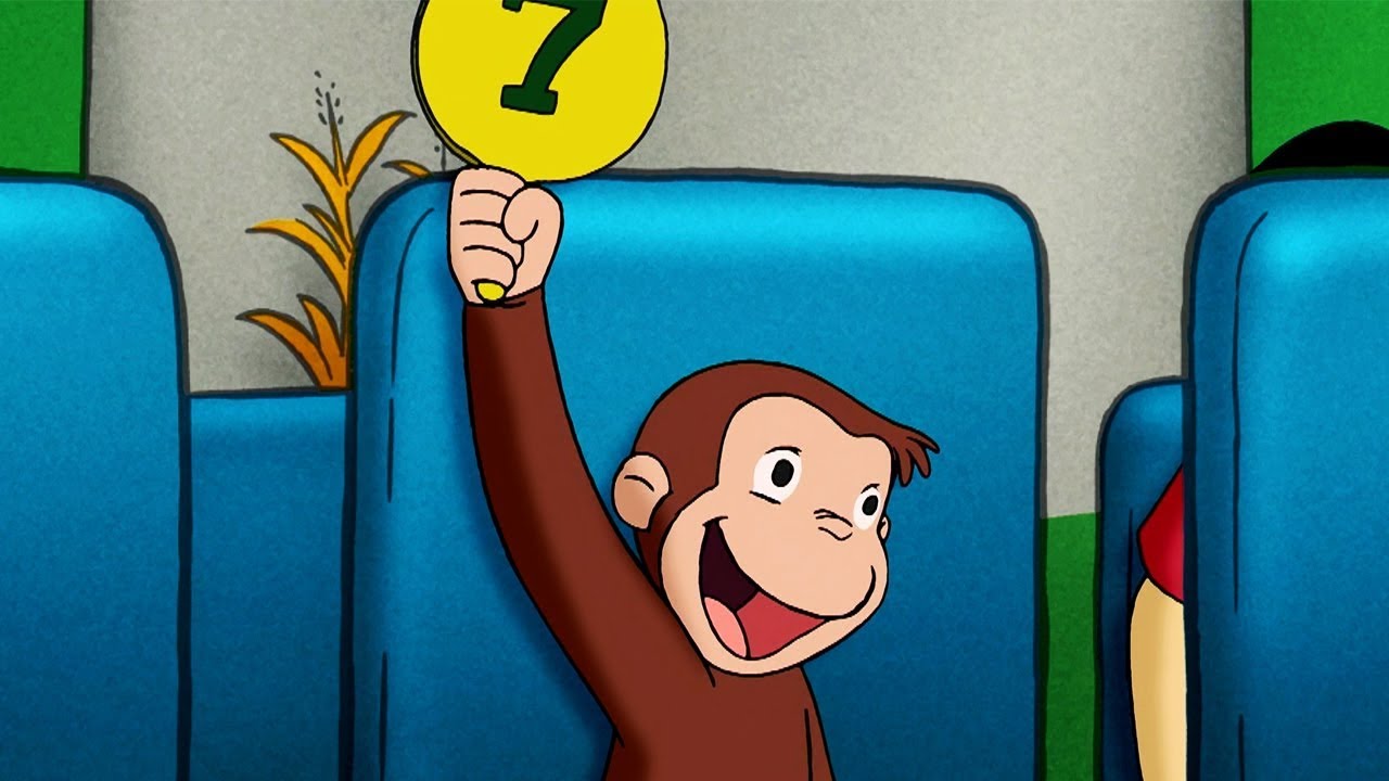 Curious George 🐵 Auctioneer George 🐵Full Episode🐵 HD 🐵 Videos For Kids
