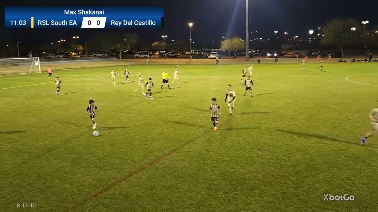 Max Shacknai Tournament  Rey Del Castillo vs RSL South EA 1st half 