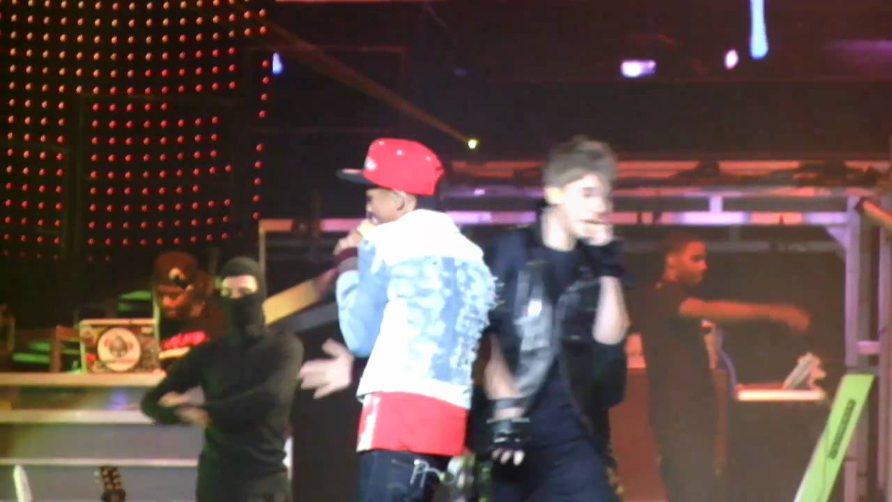 Justin Bieber My World Tour - Birmingham NIA - Never Say Never feat. Jaden Smith