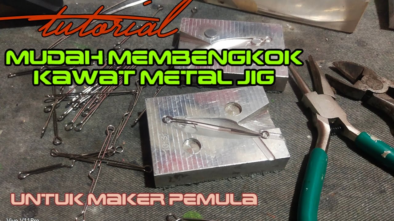 membengkok kawat metal jig untuk pemula