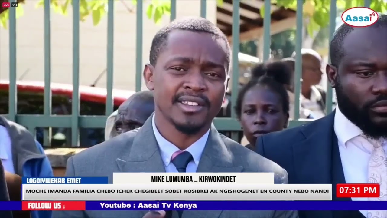 Families of victims of Karebe Gold Mining Limited Demand Justice.