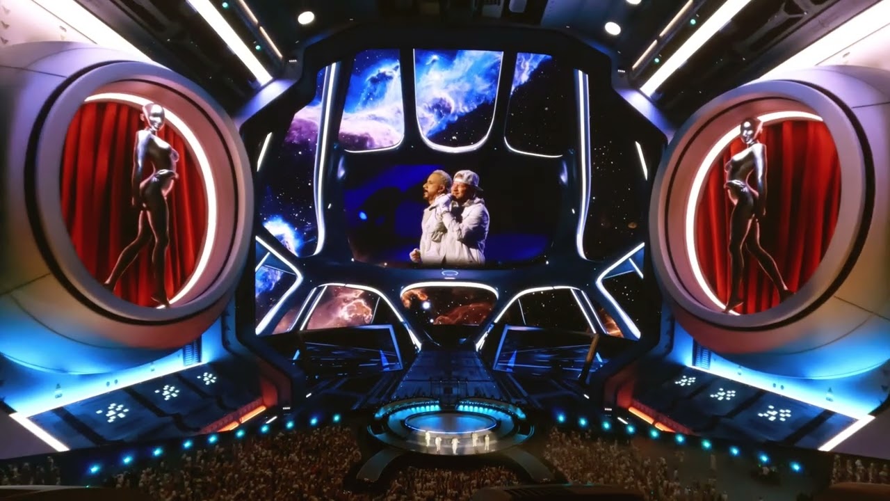 Backstreet Boys at The Las Vegas Sphere Performing their hits