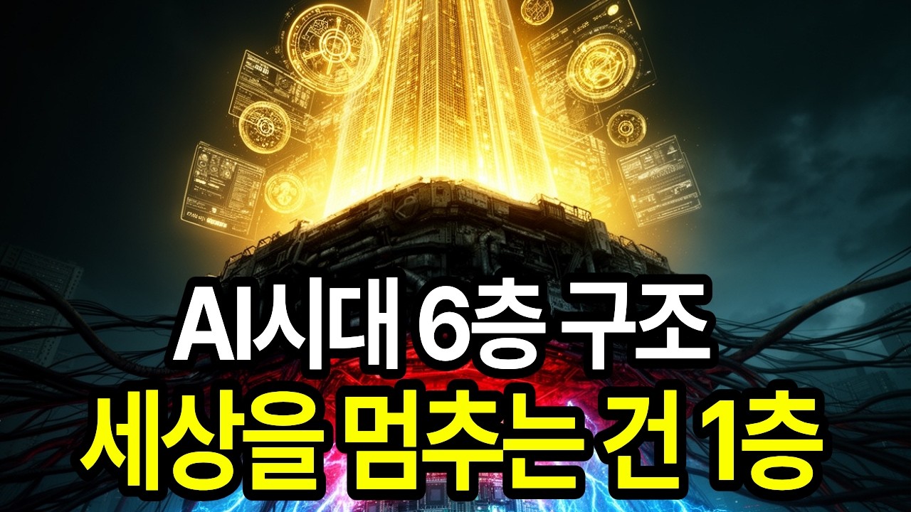 AI 제국의 6층 구조 – 디지털 빌딩의 진짜 주인은 누구인가