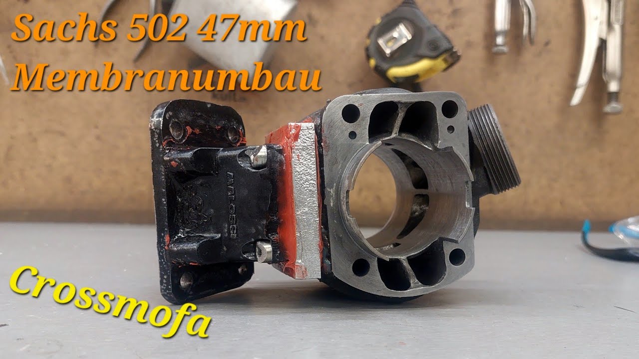 10Ps Sachs 502 47mm Diablo Membranumbau Teil 1