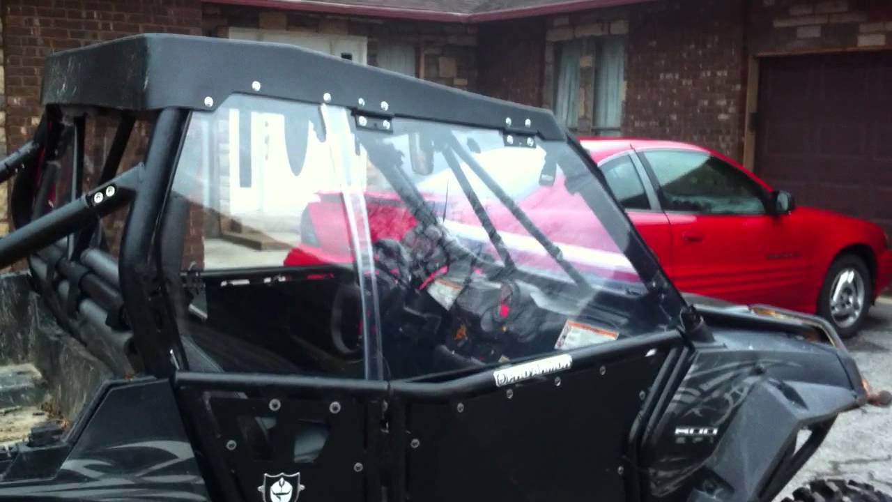 RZR Custom windows for my Pro Armour doors