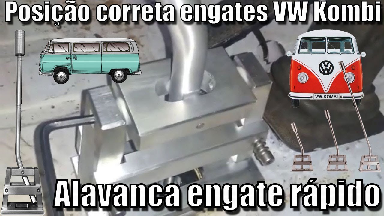Alavanca Engate Rápido Kombi - Iron Fort