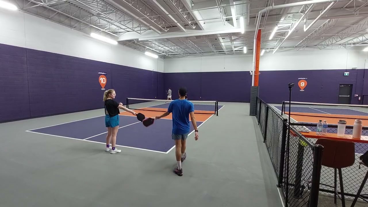 Game 5: Sinéad–Drew vs Izzy–Nate @ PPxOSH 🏓🎾. #practicegame #pickleball 